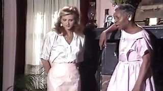 Antique Curly Blonde Barbara Dare Deepthroats And Fucks In Milky